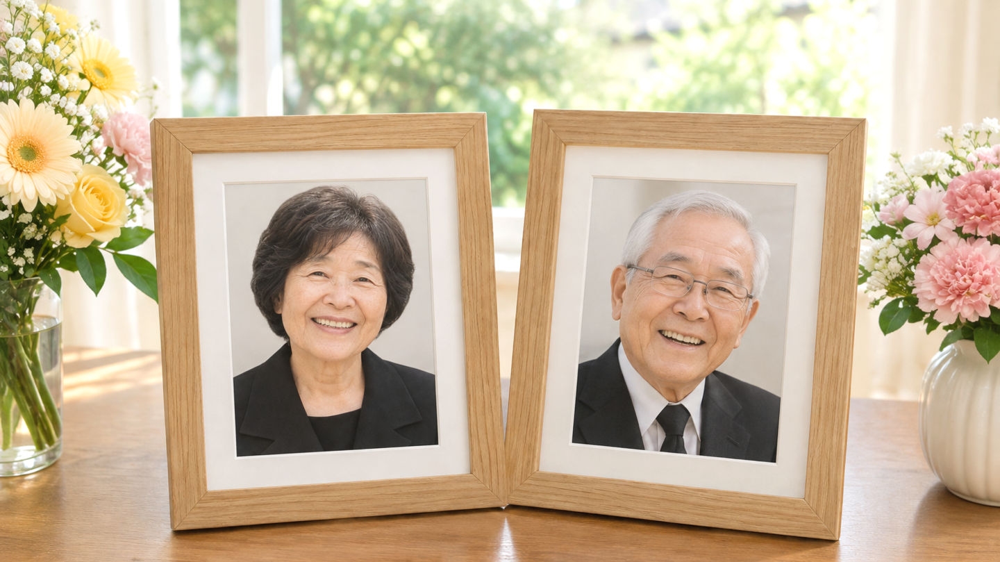 遺影写真イメージ